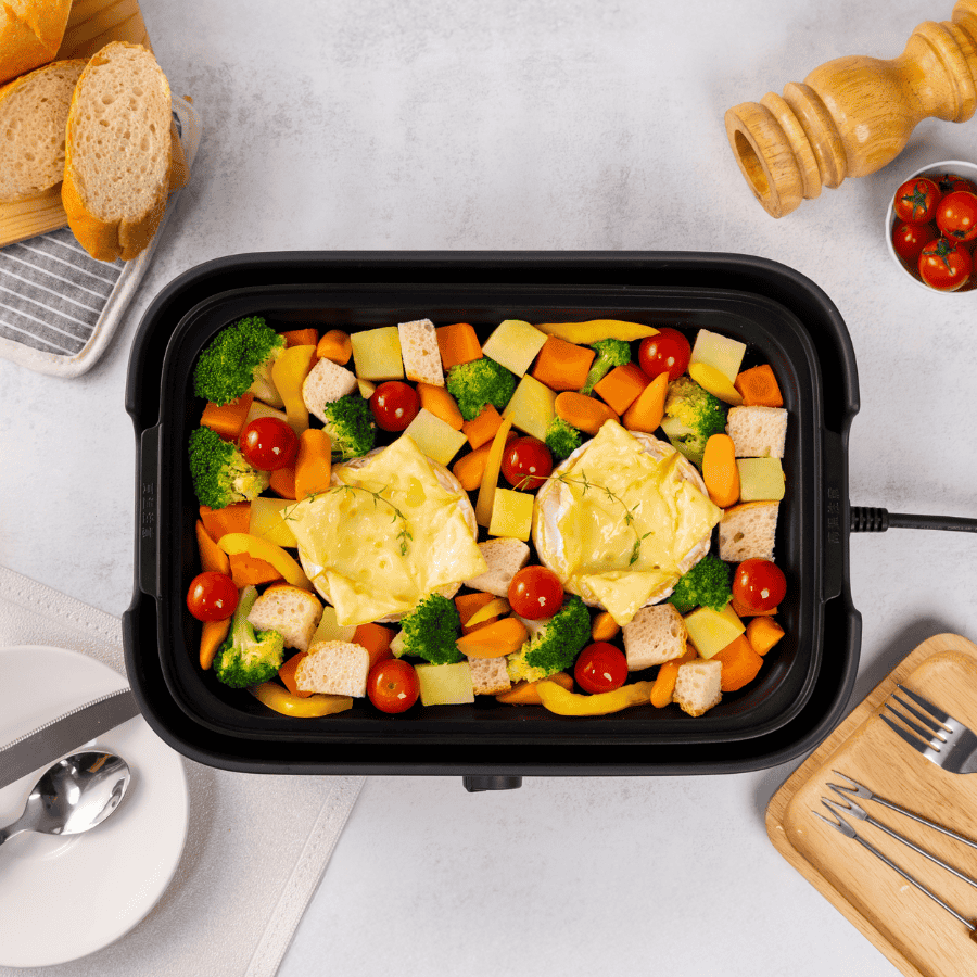 Camembert Cheese Fondue