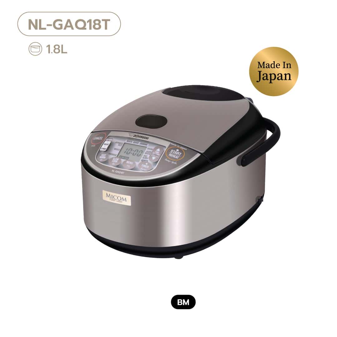 Zojirushi Microcomputer System (Micom) Rice Cooker Made in Japan (NL-GAQ)