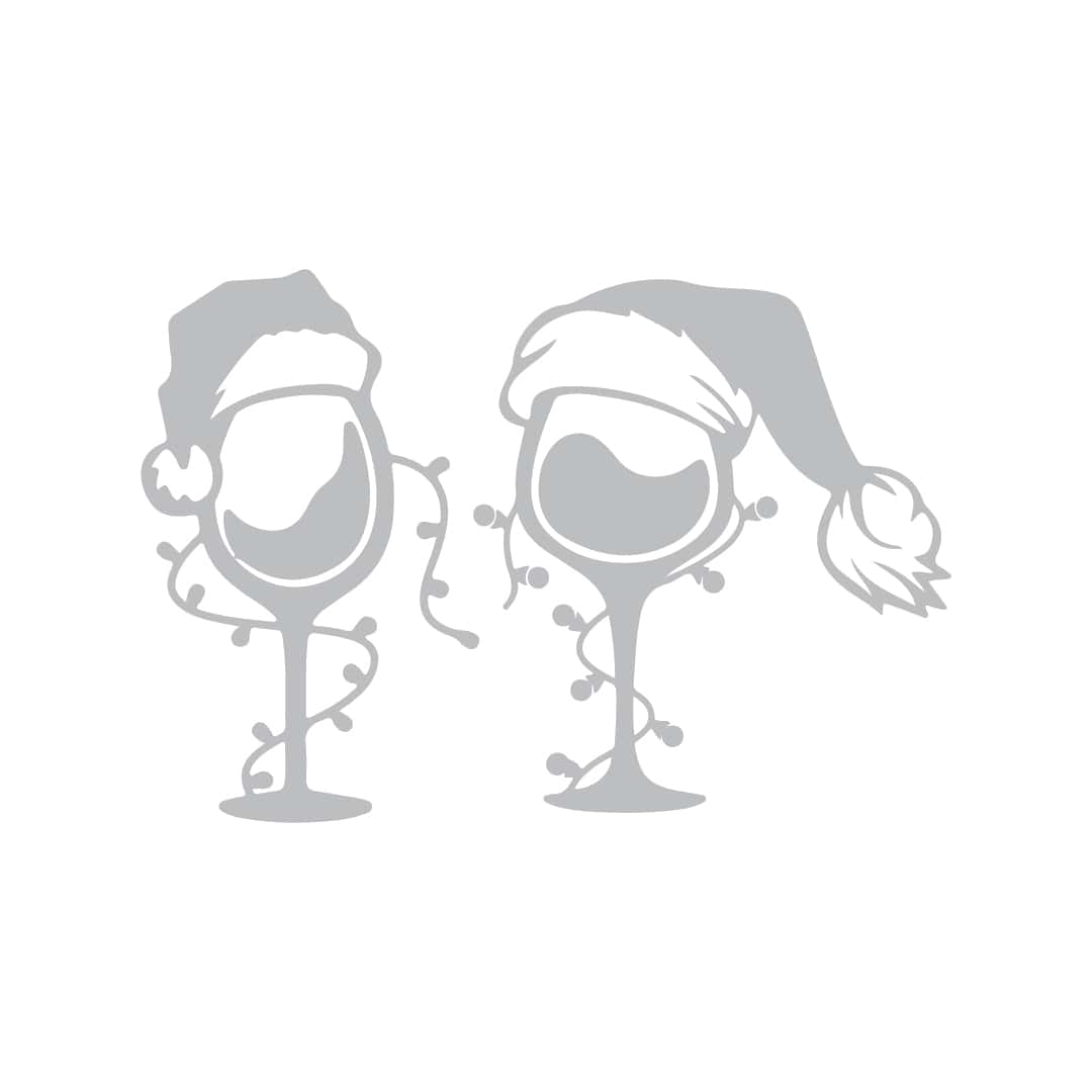 (pre-order 14 days) SM-VH [Laser Festive Wine Glasses]