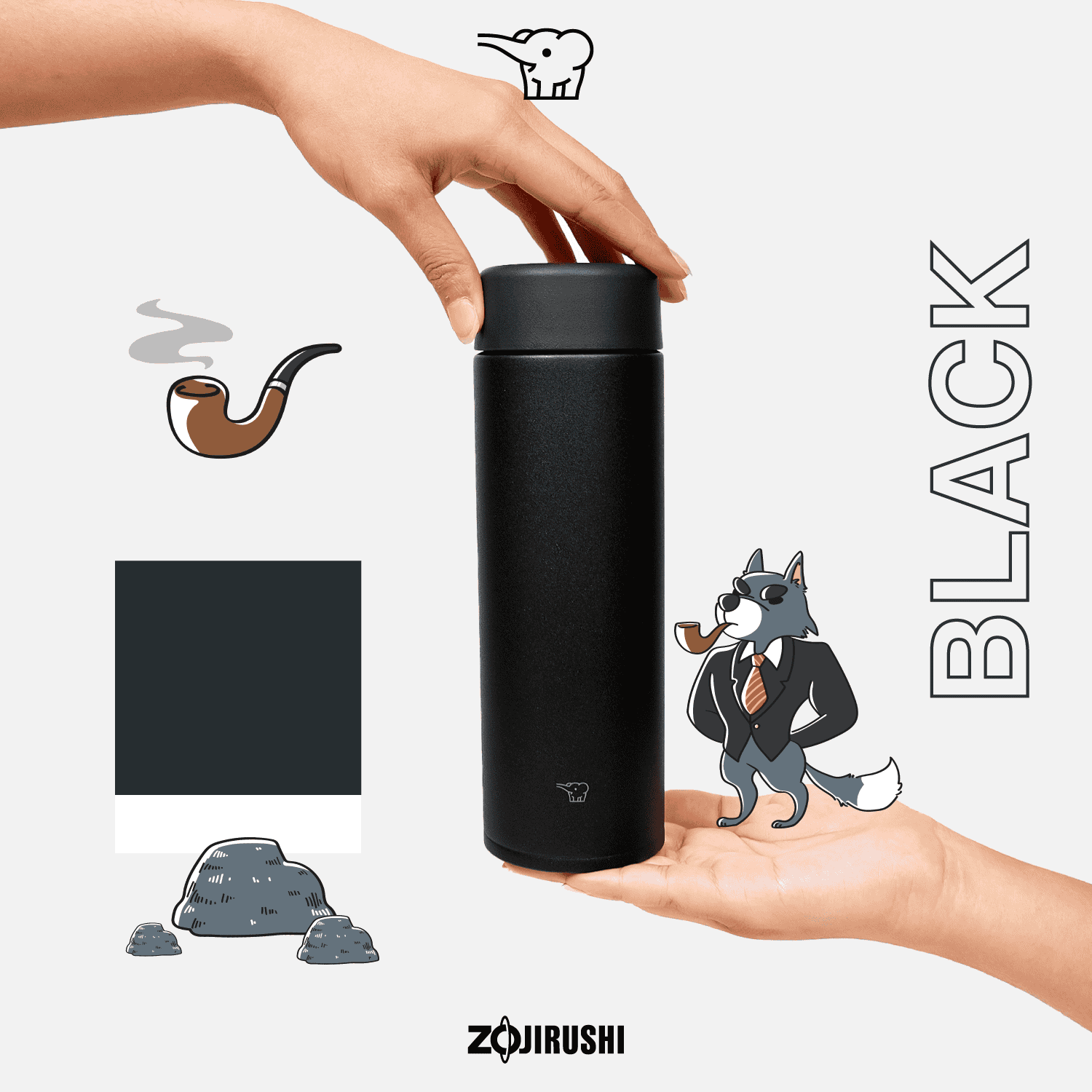 Zojirushi Twist Open Mug (SU-AA)