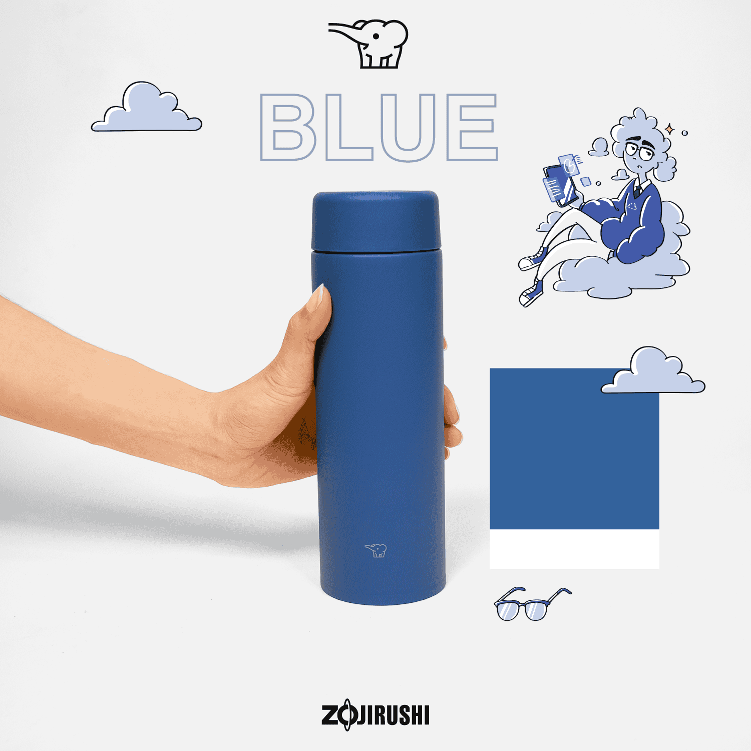 Zojirushi Twist Open Mug (SU-AA)