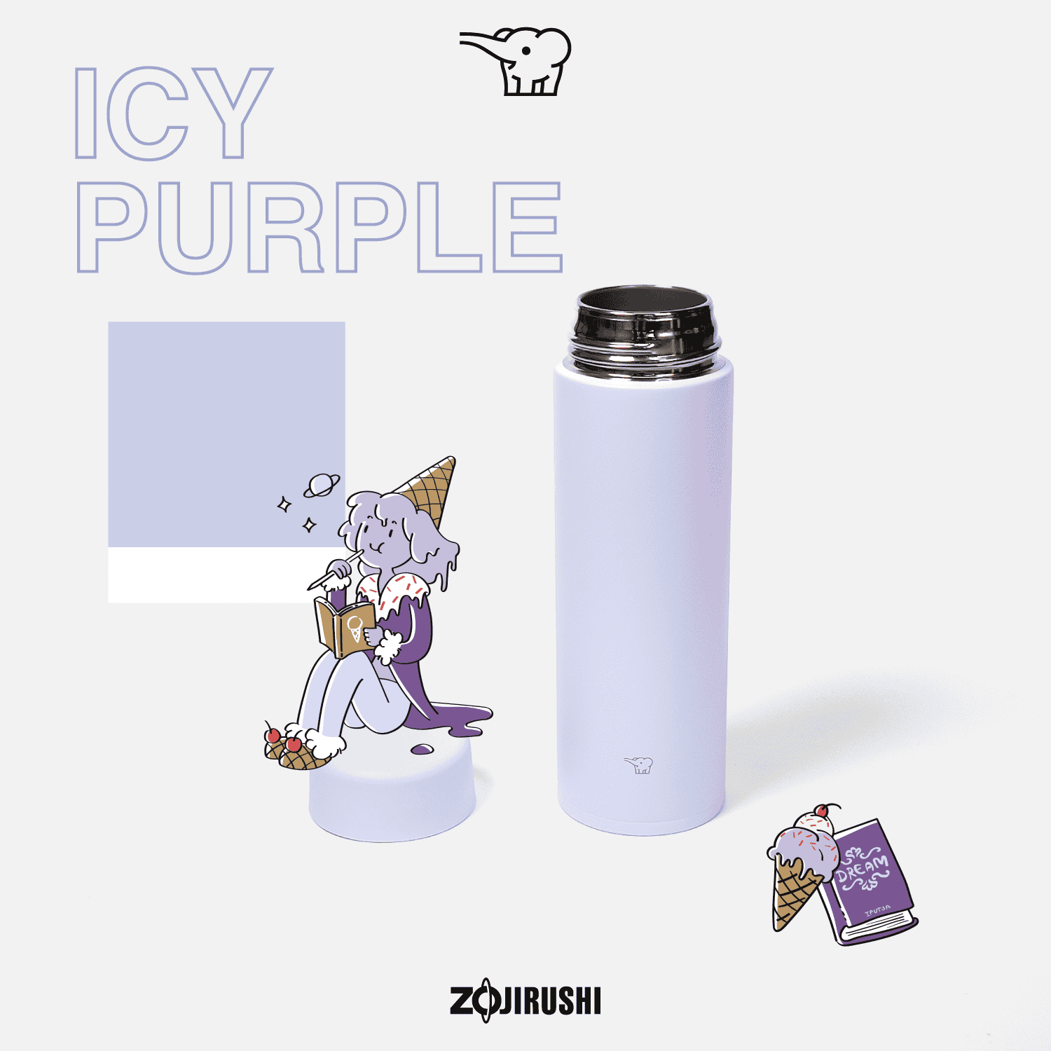 Zojirushi Twist Open Mug (SU-AA)