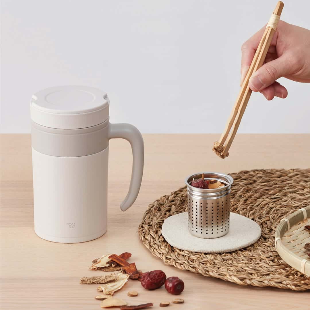 Zojirushi Mug Cup with Tea Strainer (SE-KAE)