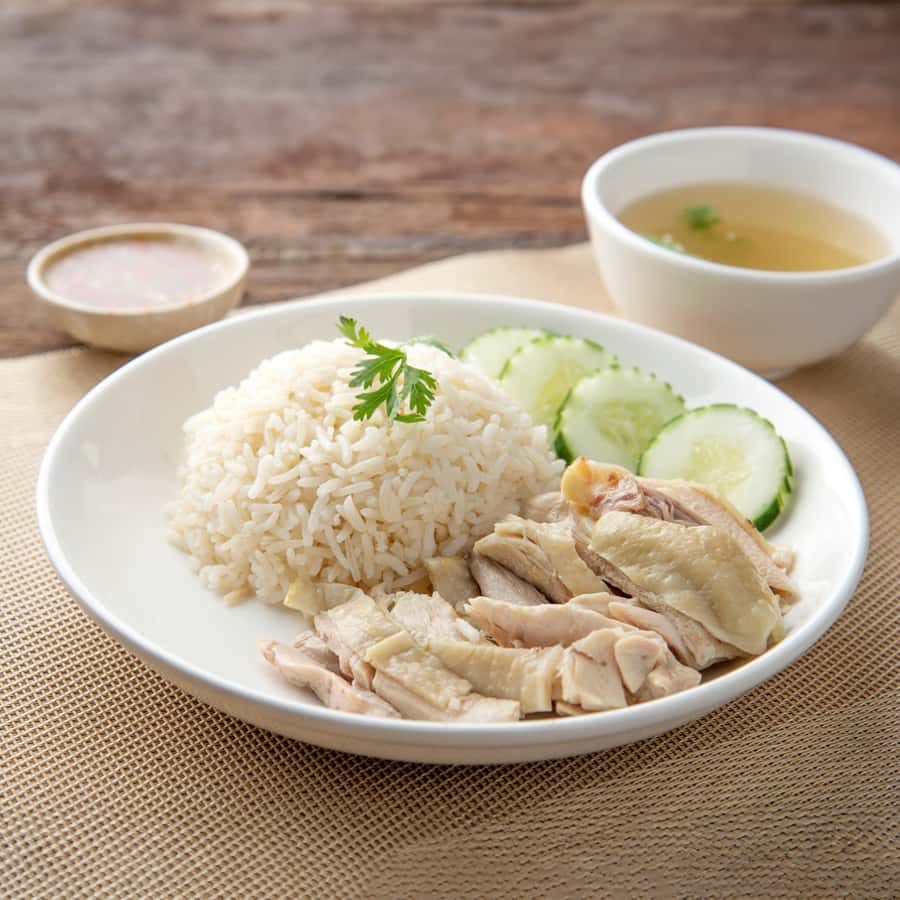 Hainanese Chicken Rice